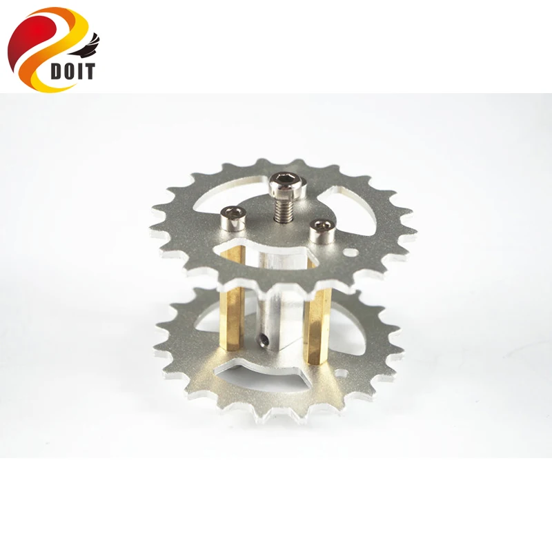 Металлическое приводное колесо DOIT для робота танка шасси автомобиля экшн от