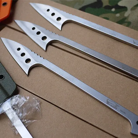Лезвие гарпуна из нержавеющей стали k Kydex ножны для улицы филе хлопьев зубчатые