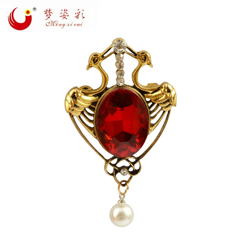 MZC новинка ювелирное изделие броши в виде животных для женщин фламинго женские