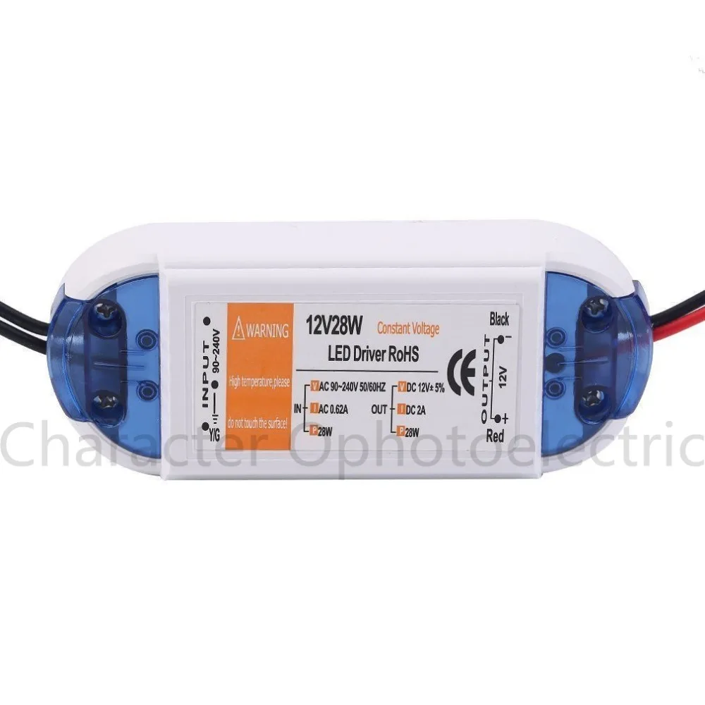 Трансформаторы светодиодного освещения DC12V 18 Вт 36 72 100 высококачественный