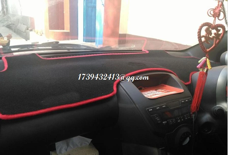 Аксессуары для стайлинга автомобиля коврик приборной панели Toyota Aygo ab10 2005 2006 2007 2008