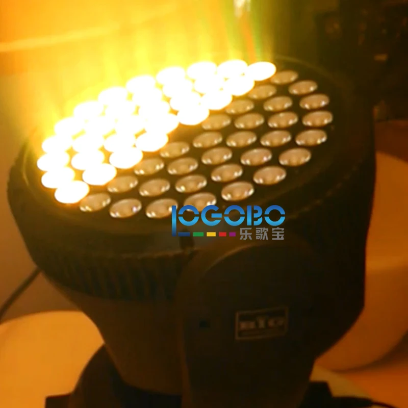 Яркий Новый Шарпи яркий 60x10 Вт Led Moving Head Wash RGBW 4 в 1 39/15 DMX CHs Высокая мощность сцены DJ