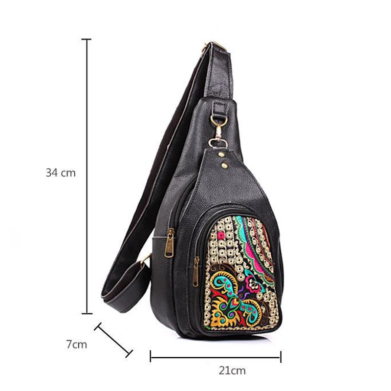 Женские сумки мессенджеры винтажная сумка из натуральной кожи Юньнань