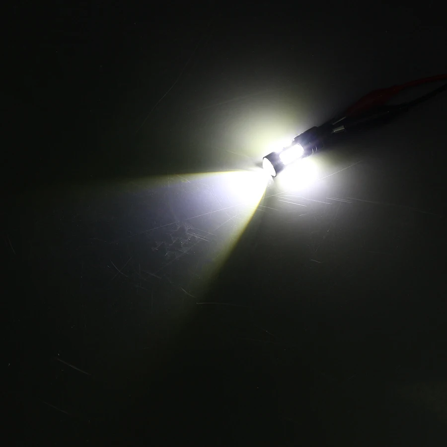 YCCPAUTO T10 W5W CREE светодиодный чип Белый 50 Вт проектор с объективом DRL алюминиевый