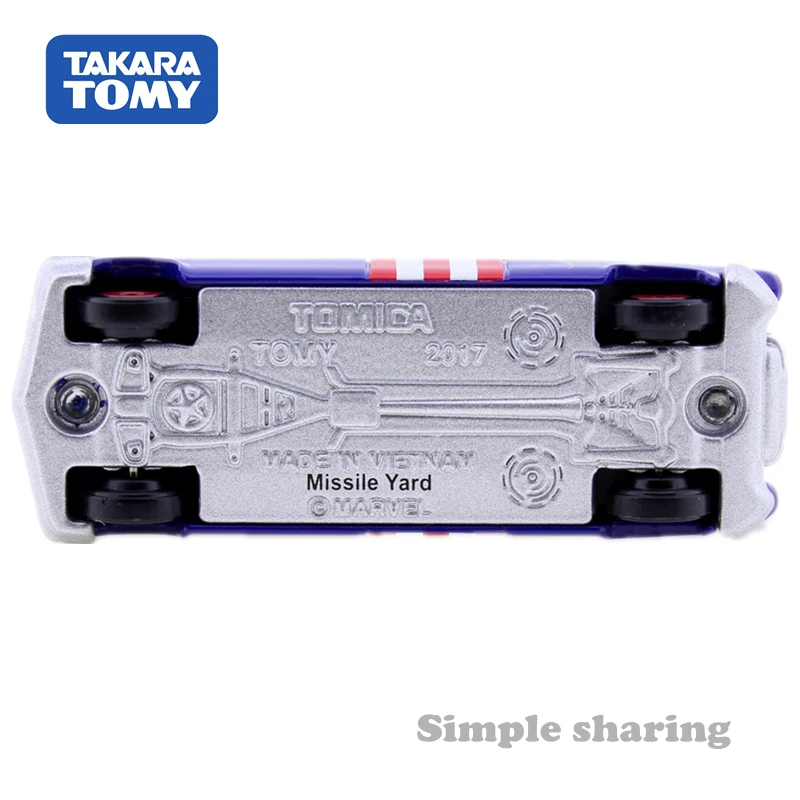 TAKARA TOMY TOMICA Марвел Капитан Америка EVO8.0 модель родстера комплект ракета двор