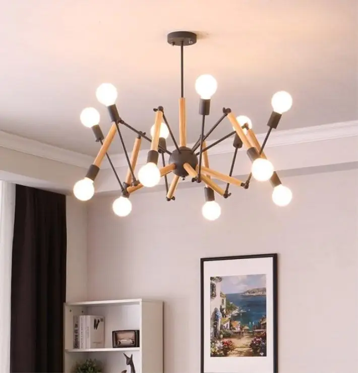 Decoracao Para Casa Deco Cuisine Lustre чердак Lampen современный Lampara De Techo Colgante современный подвесной светильник