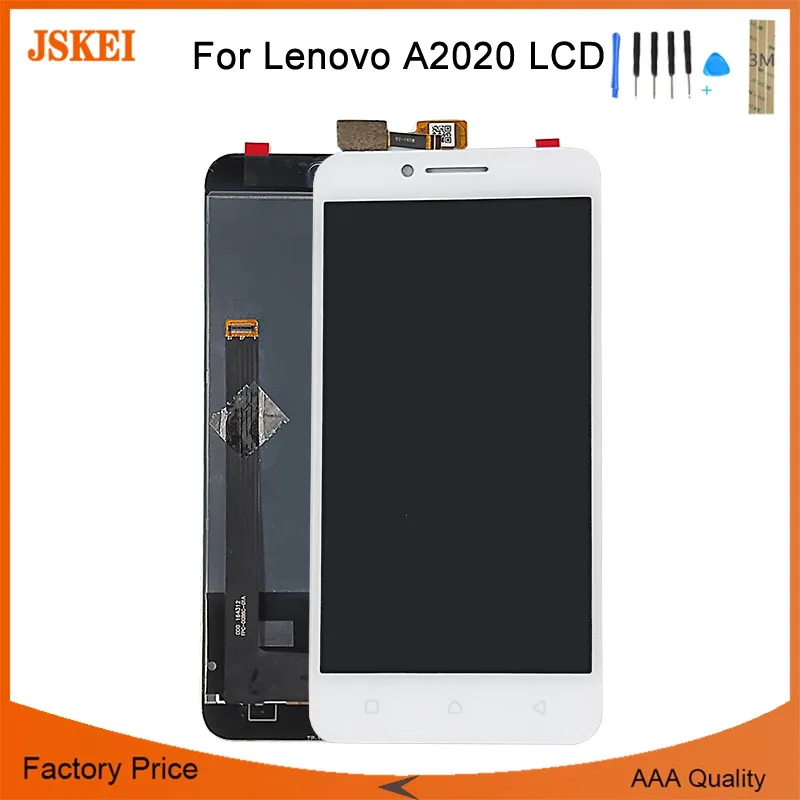 Для Lenovo Vibe C A2020 A2020a40 5 0 &quotЖК экран дисплей с кодирующий преобразователь