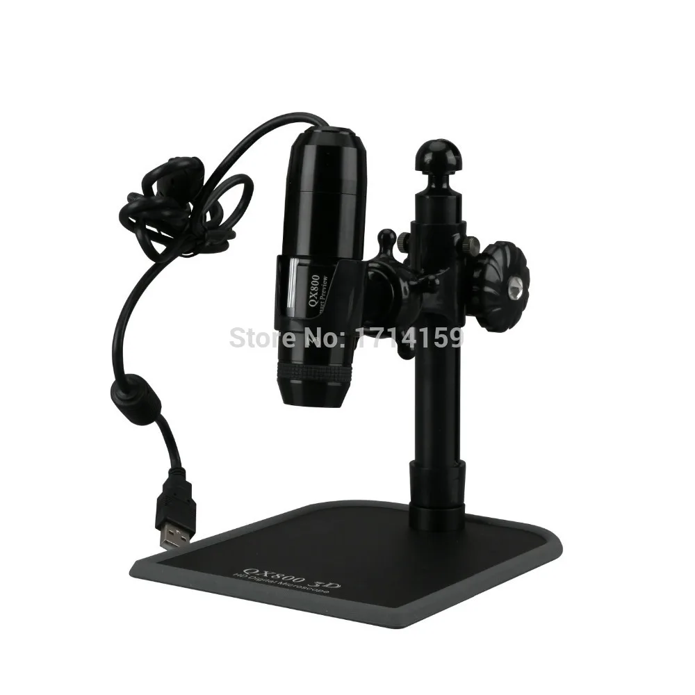 AmScope 800X HD 720P 3D цифровой зум 8 светодиодный микроскоп|led microscope|microscope ledmicroscope microscope |