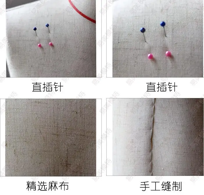 Черные шитья ювелирных изделий женский манекен на половину тела