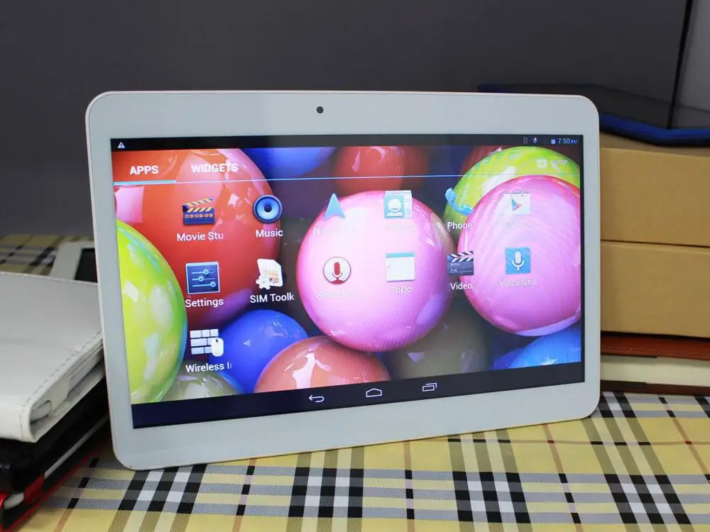 Новый 10 1-дюймовый MTK6572 двухъядерный 1 2 ГГц Android 4 WCDMA 3G Телефонный звонок