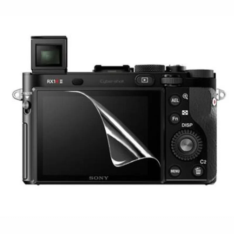 3x прозрачная ПЭТ пленка для защиты экрана Sony RX1/RX1R/RX100 M6 M5 M4 M3 M2 RX100M3 RX100M4/RX10 Mark II III IV V