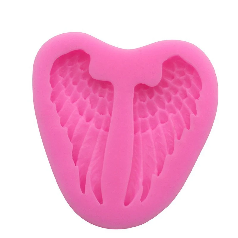Силиконовая форма для мыла Angel Wings полимерная глина инструменты украшения тортов