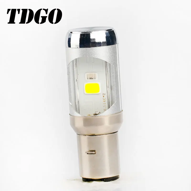 TDGO Led Motorcycle Headlight White Aluminum Light 2019 New Arrival H6 Low Bulb Lamp 12V LED Motor Headlamp 12v 6000K 1600Lm |