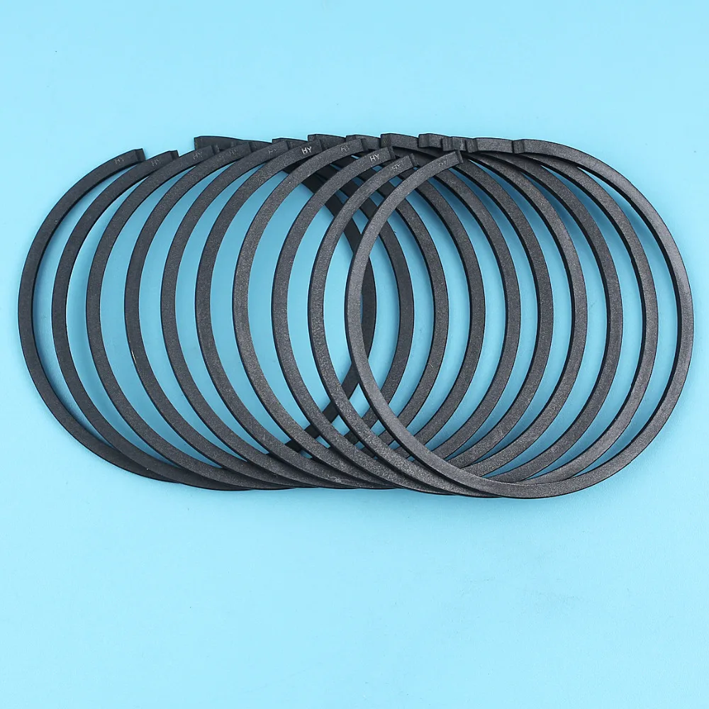 

10pcs/lot Piston Rings 50mmx1.5mm Kit For HUSQVARNA 268 266 66 371 362 STIHL 038 044 MS440 Jonsered 2063 625 670 2071 Chainsaw