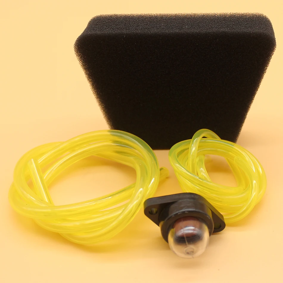 Черный воздушный фильтр с 2 футами праймер для топливной линии настраиваемая