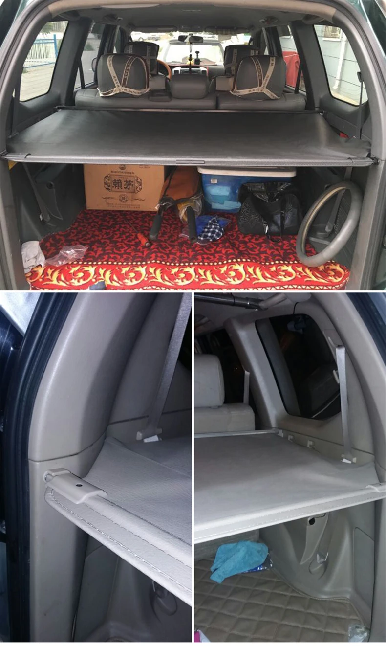 Задняя крышка для багажника TOYOTA Land Cruiser PRADO LC120 FJ120 120 2003-2009, Защитная пленка, аксессуары