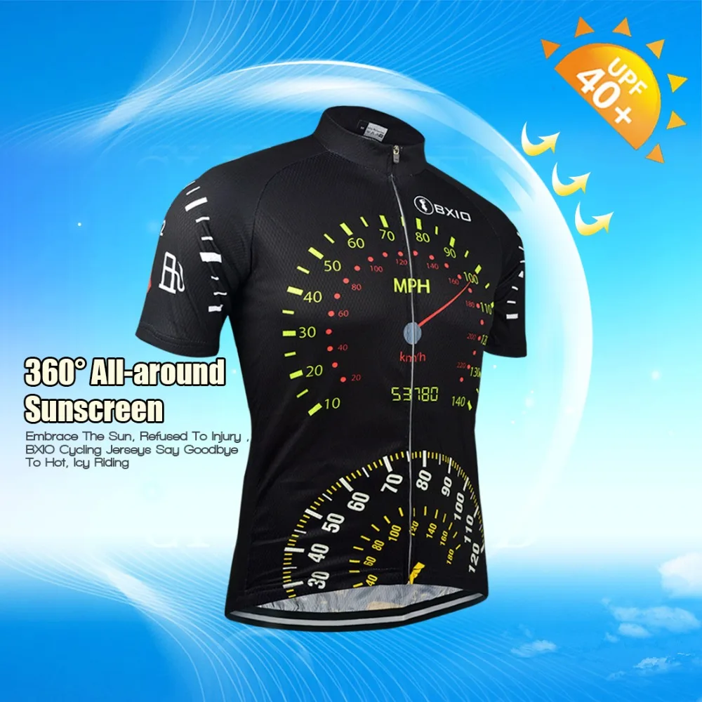 BXIO Для мужчин велосипед Костюмы Шорты рубашка только летом Pro Team Велосипедная