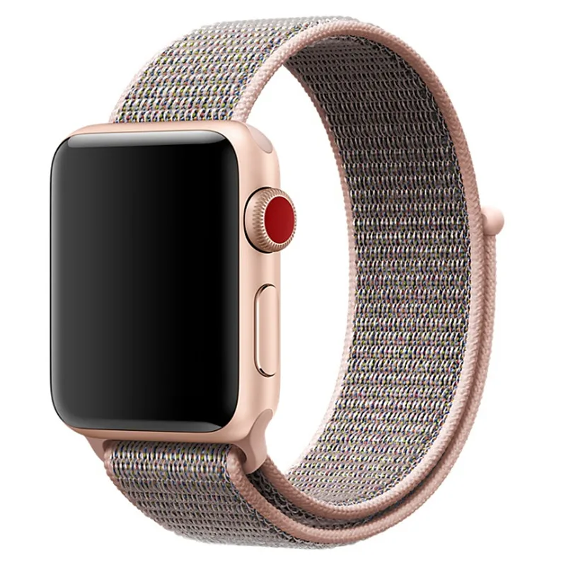 Нейлоновый ремешок для Apple Watch 40 мм 38 мм браслет для Apple Watch Series 4 44 мм ремешок для Apple Watch Band 42 мм