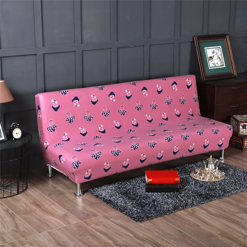 Flocking Foldable Sanding Sofa Bed Cover without Armrest Towel Universal All Covered Pillow Case For Dinning Room 165 195cm| |