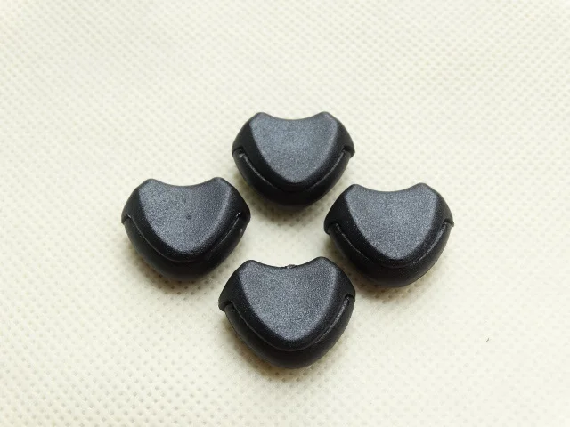 100 шт./лот пластиковые застежки молнии тянуть шнур концы Блокировки Пробка для