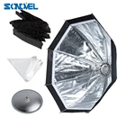 Многофункциональный восьмиугольный сетчатый Зонт Godox, софтбокс для WITSTRO Flash AD180AD360AD360IIAD200, с функцией софтбокса, в виде сот