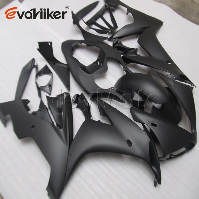Мотоцикл cowl для YZFR1 2004 2005 2006 черный YZF R1 04 05 06 ABS Пластиковые обтекатели литьевая