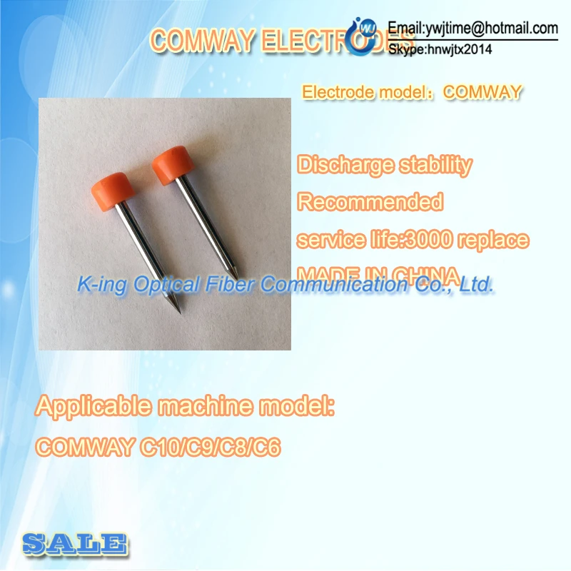 Comway электроды C10/C9/C8/C6 оптического волокна сварочный аппарат электроды