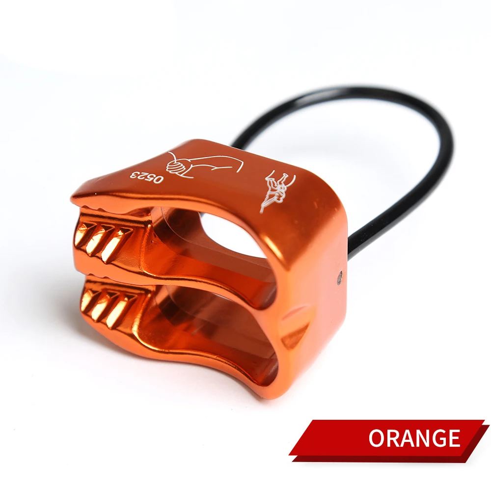 

Professional Rappel ATC Belay Device Aluminum 25KN Descender Outdoor Camping & Hiking Rock Climbing Equipment