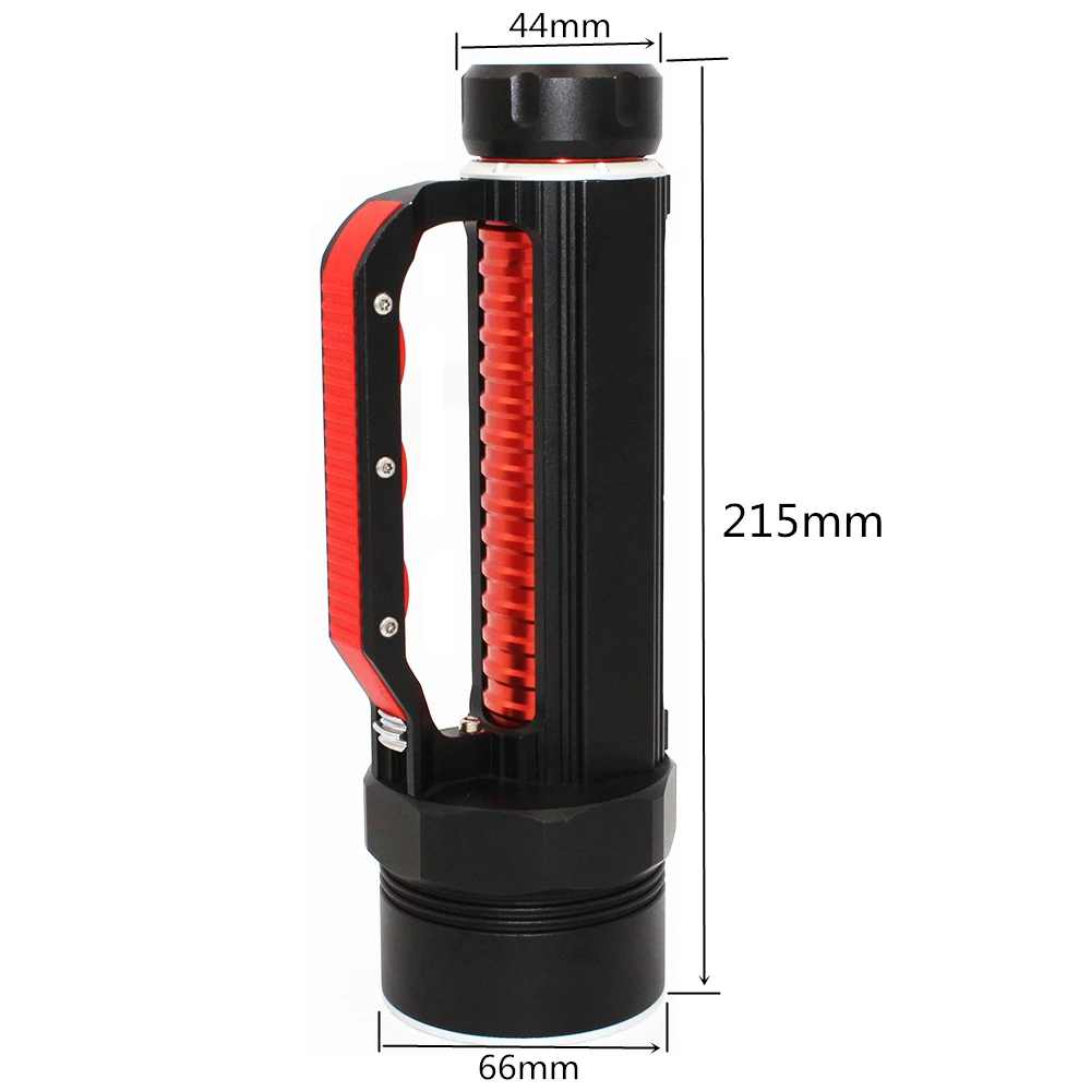 Precio Linterna De Submarinismo LED De XM-L2, Potente Linterna De Buceo Submarinismo De 4800 Lúmenes, 100M De Potencia, Luz Nocturna, Batería Y Cargador, 4 Uds.