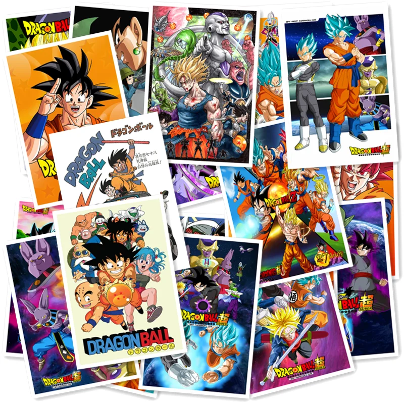 A1 6 # Dragon Ball 20/шт ПВХ серия стикер домашний декор холодильник Стайлинг настенный