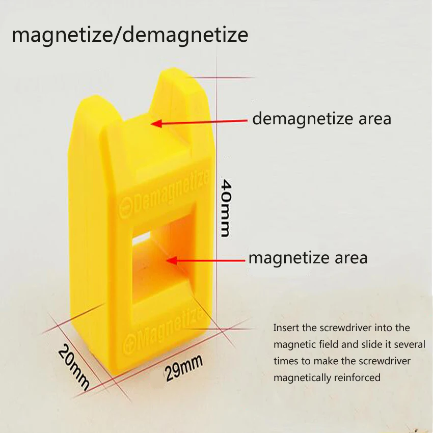 

Hot Sale New Arrival Magnetize For Screwdriver Plus Porcelain Degaussing Minus Disassemble Charge Sheet Hand Tool Parts