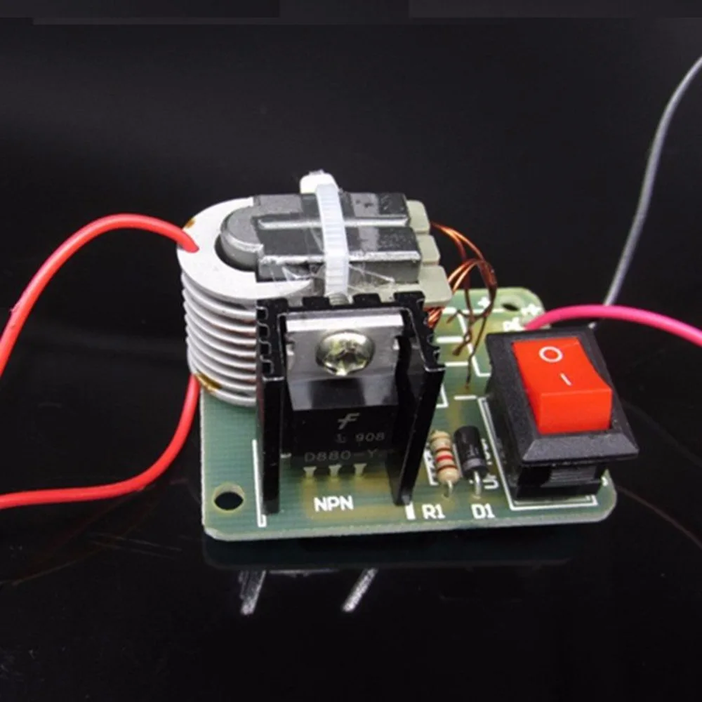 15KV инвертор высокого напряжения генератор Spark Arc модуль катушки зажигания DIY Kit 3,7 V