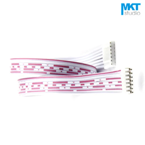 

100Pcs 50cm 7P Wire Cable Line With Double PH 2.0mm Connector Pin Header