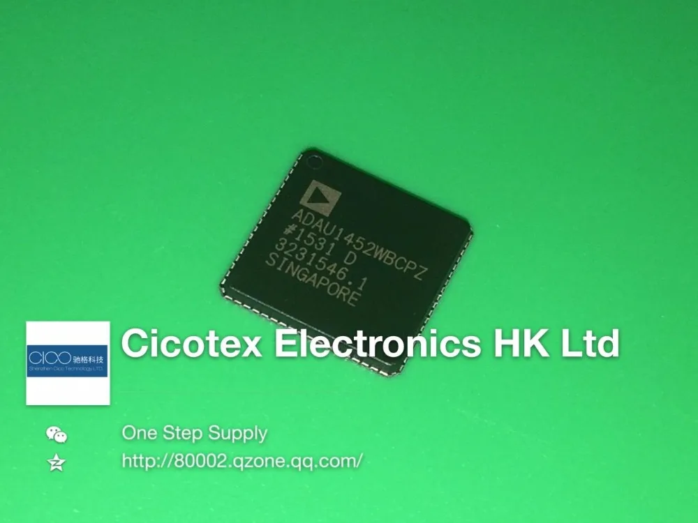 Аудиопроцессор ADAU1452WBCPZ-R7 LFCSP72 IC 72LFCSP ADAU1452 WBCPZ | Освещение