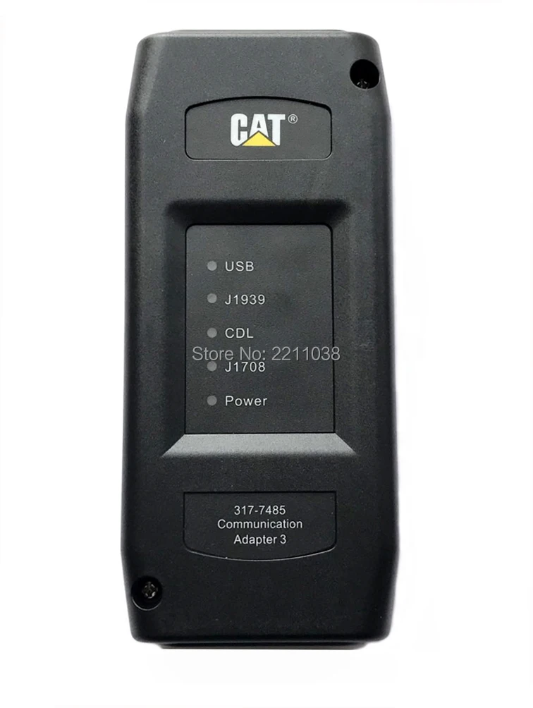 Настоящий CAT ET3 адаптер III 317-7485 2015A CAT truck диагностический инструмент CAT III Коммуникационный адаптер III CAT3 без wifi