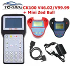 Новое поколение CK100 ключевой программист V46.02 V99.99 Мини zed bull CK 100 ключевой программист с 1024 жетонов ограничено CK-100 ключи