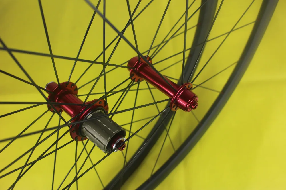 Распродажа 45 мм клинчерные дорожные колеса из углеродного волокна 700c комплект