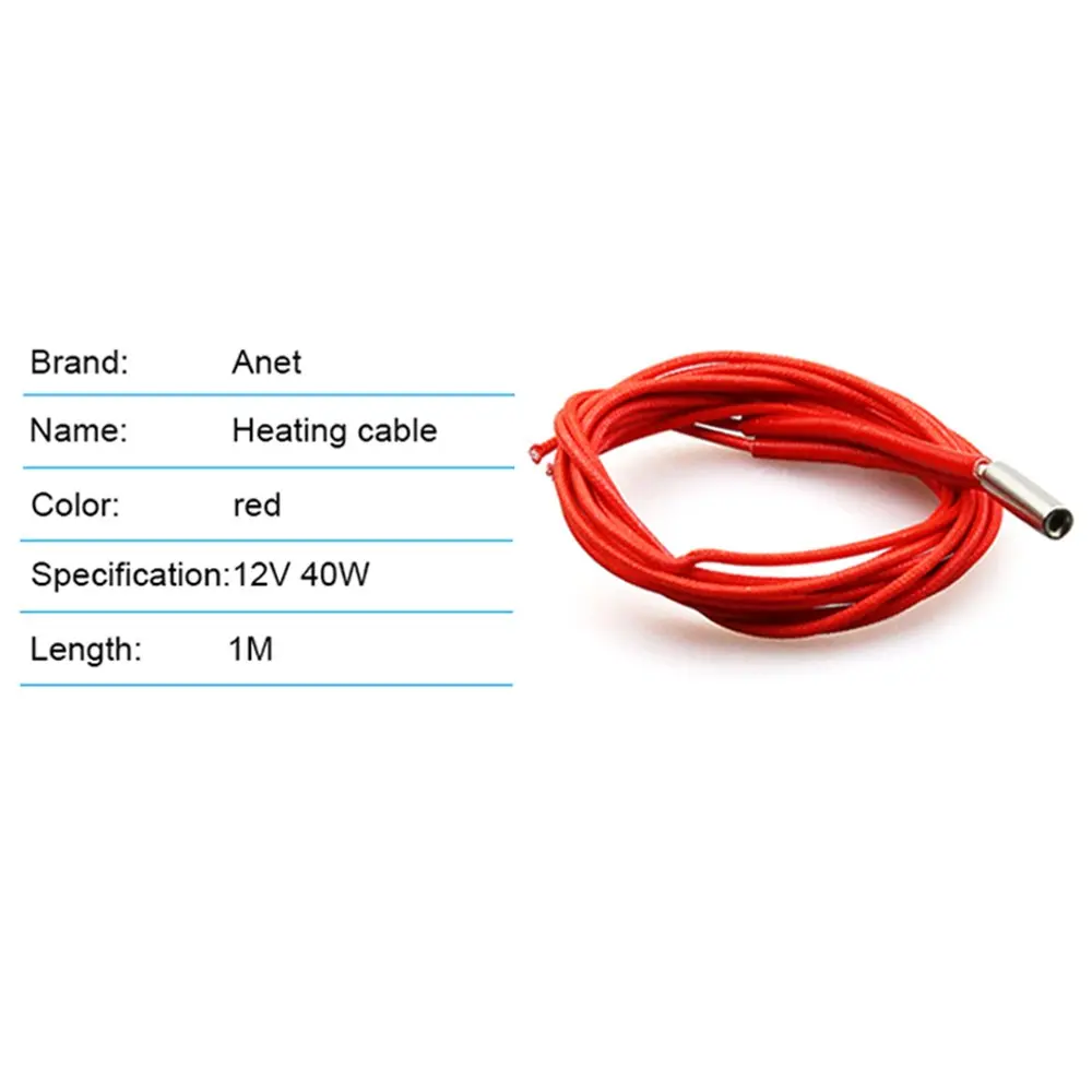 Anet 12 V 24 V 40 Вт Нагревательный элемент с пьезокерамической головкой+ 3950 100 K NTC термистора для a6 a8 e10 e12 hotend экструдер 3D-принтеры запчасти