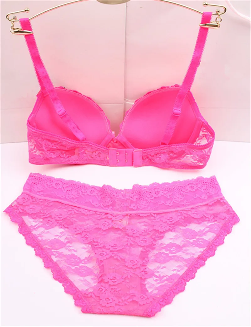 Элегантный Дамский Полностью Кружевной Вышитый Женский Комплект Белья