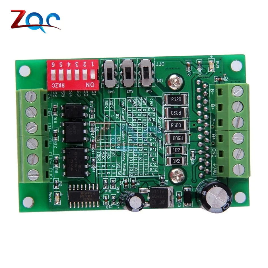 TB6560 3A Φ CNC плата шагового двигателя одноосный контроллер 10 файлов контроллера