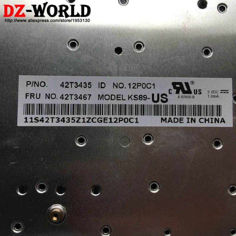 Новая Оригинальная английская клавиатура для Lenovo Thinkpad X60 X60S X60T X61 X61S X61T Teclado 42T3467