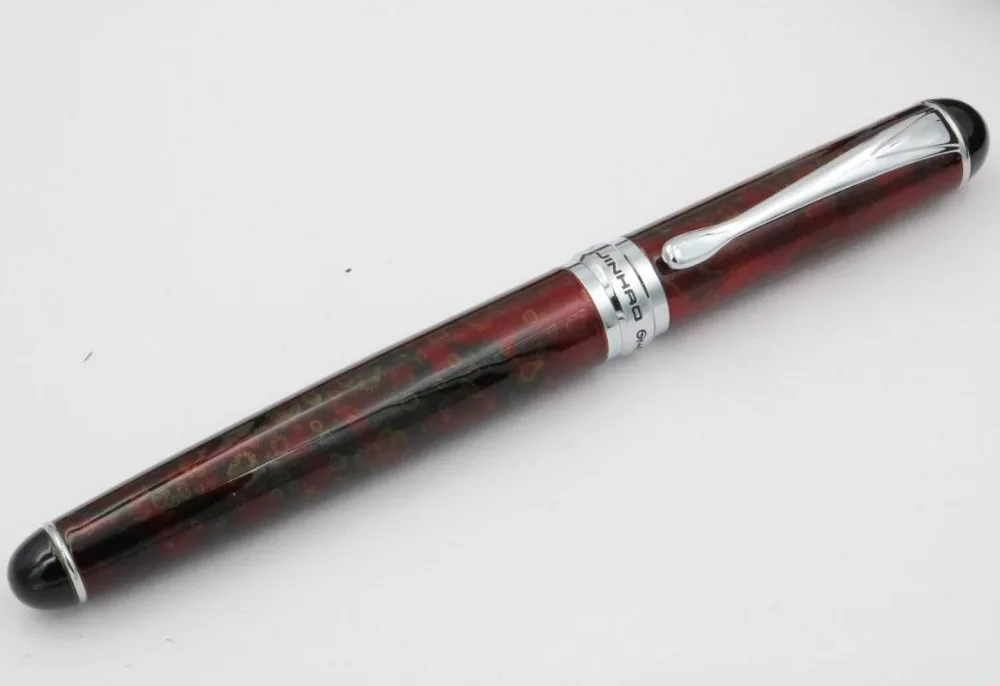 Jinhao 750 серебряные части серебряные аксессуары офисная школьная металлическая Серебряная отделка Ручка-роллер