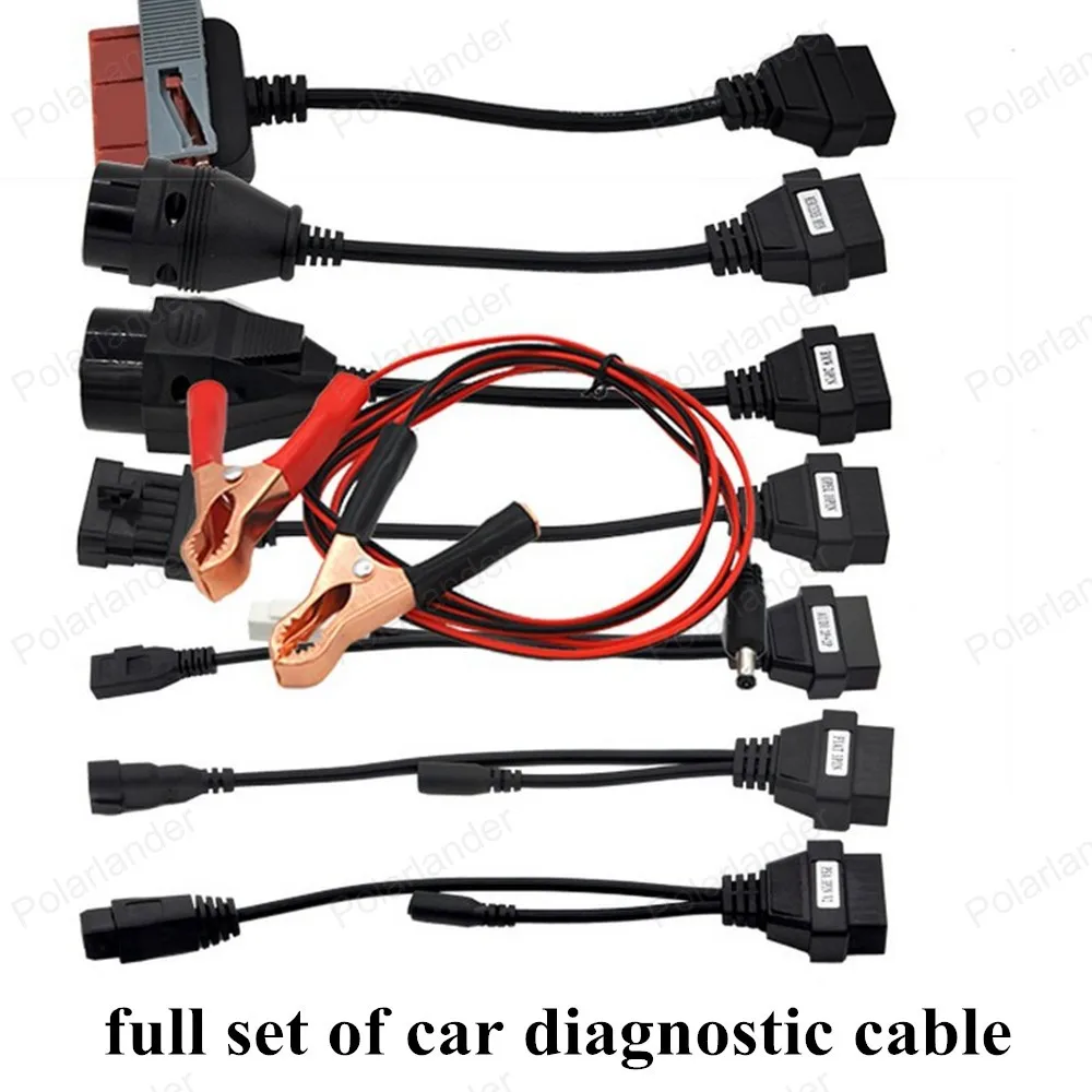 

full set of Car Diagnostic Connector for TCS GDP PRO auto scanner cable Professional OBD2 Service adapter Top-Rated for sale