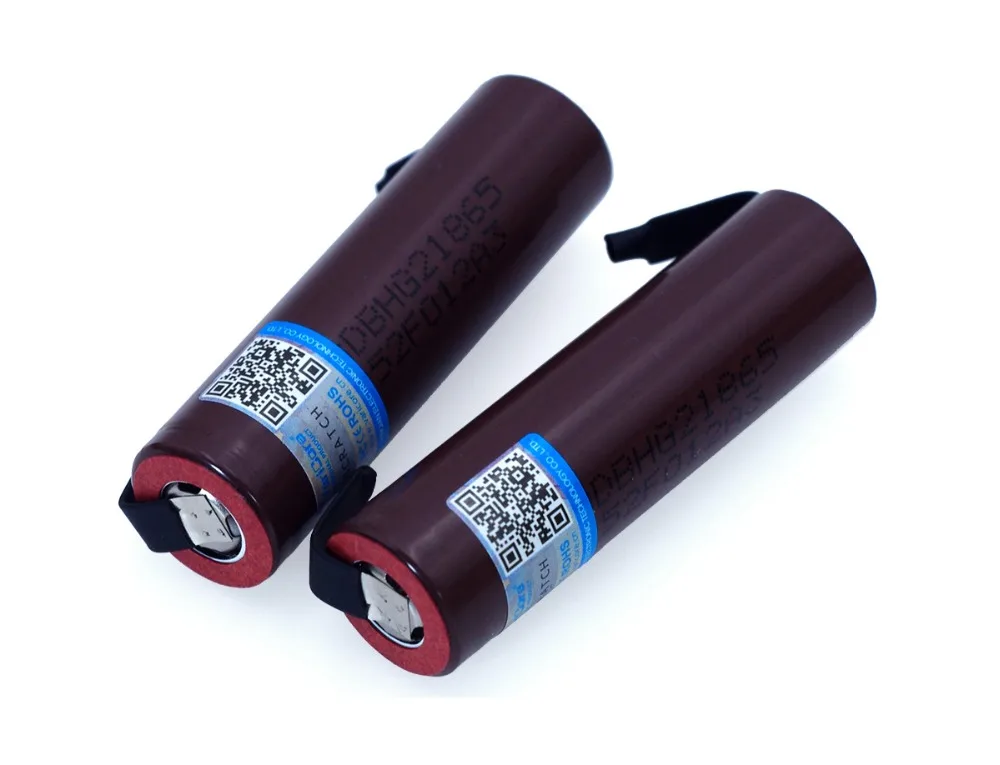 4 шт. VariCore HG2 18650 3000 мАч перезаряжаемый аккумулятор для электронных сигарет высокоразрядный, 30A высокий ток+ DIY nicke