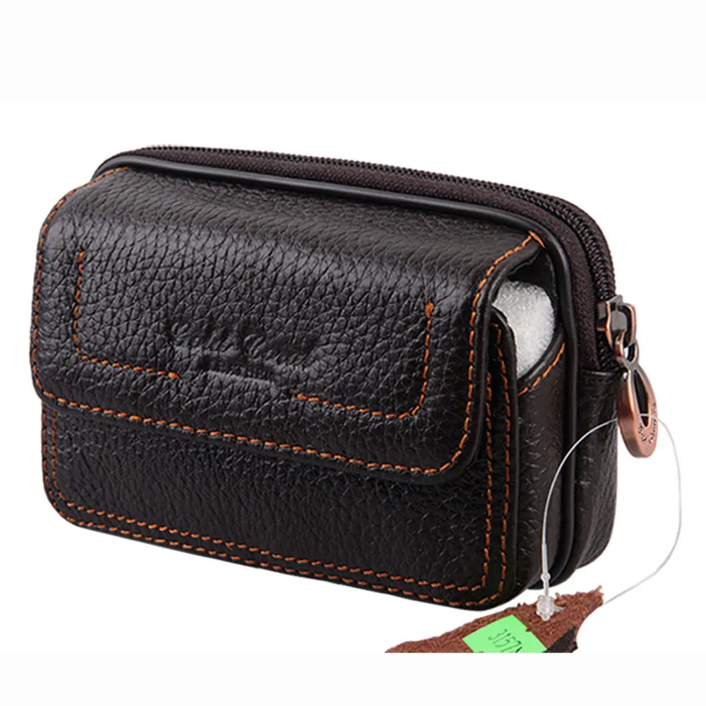 Новинка мужской чехол из натуральной воловьей кожи отделение для телефона