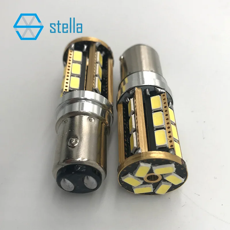 2шт 1157/BAY15D P21/5 Вт авто светодиодный фонарь Янтарный/красный/белый стоп светильник