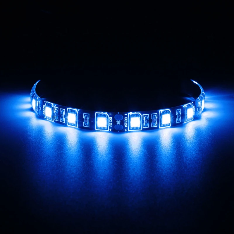 Neon Adhensive Waterproof 4 Colors Pin 5050 SMD 12 LED Strip Light 12V DC Dustproof Computer Case Flexible Lamp | Лампы и освещение