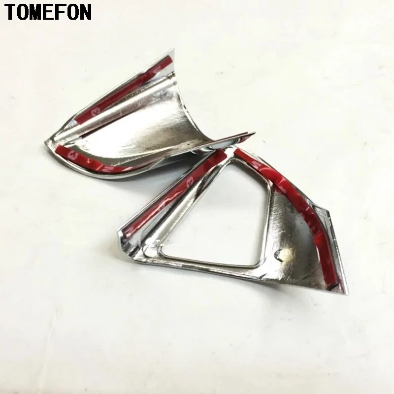 For Chevrolet Trax 2014 2015 ABS Chrome Car Steering Wheel 3 and 9 Oɼlock Decoration Sticker Refitting Decal Stike 2PCS | Автомобили