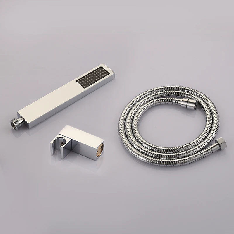 Смеситель для душа в ванной комнате хромированный смеситель форме водопада с