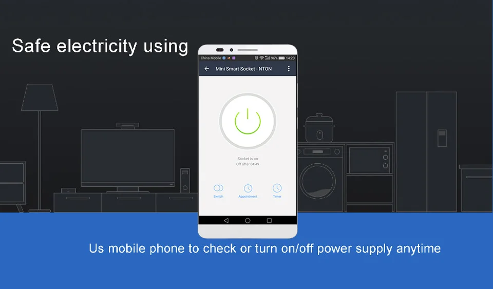 NTON power WF мини умная Wi-Fi розетка США штекер пульт дистанционного управления блок питания переключатель синхронизации для умного дома Автоматизация электронная система